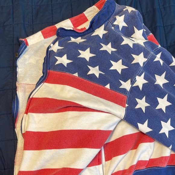 U.S Vintage American Flag sports jacket - Picture 1 of 2